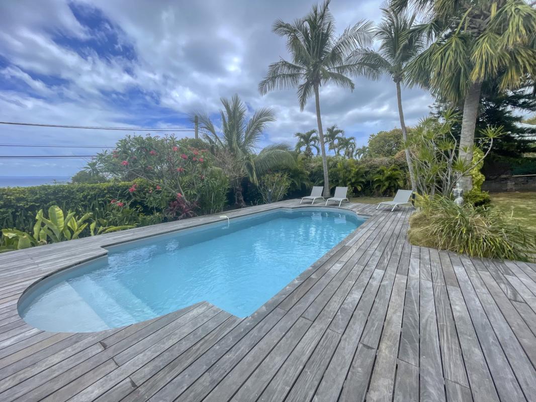 2.Location villa piscine vue mer Saint François  Guadeloupe_piscine